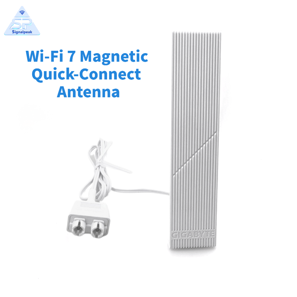 Z890 Wi-Fi 7 Motherboard - هوائي مغناطيسي أصلي EZ-Plug Wi-Fi 7،