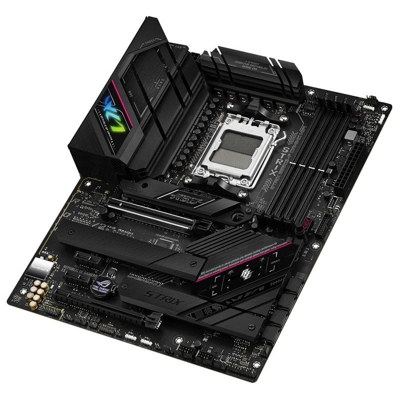 لوحة أم ASUS ROG STRIX B650E-F - مراجعة X870E Atx Motherboard وسعره